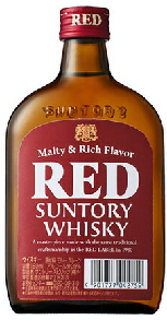 三得利威士忌 RED 180ml 39°
