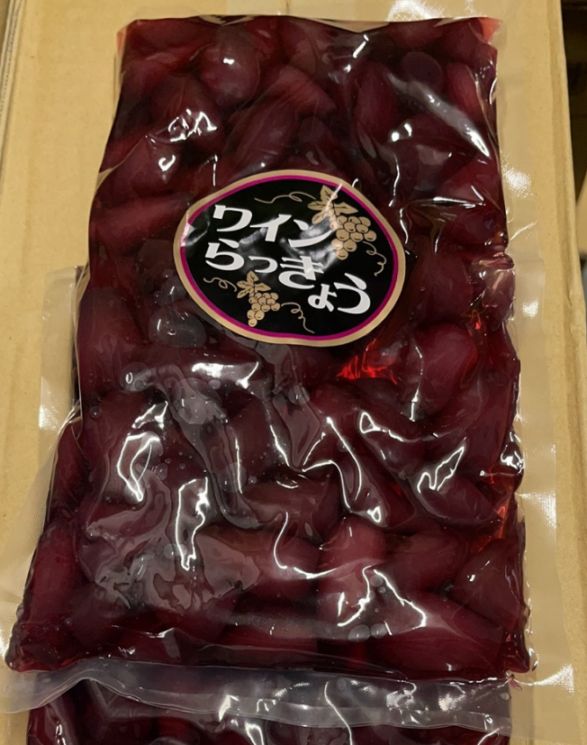 日本OBANEYA紅酒蕎頭500g