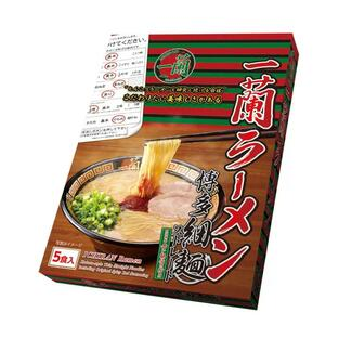 一蘭拉麵博多細麵 5餐入