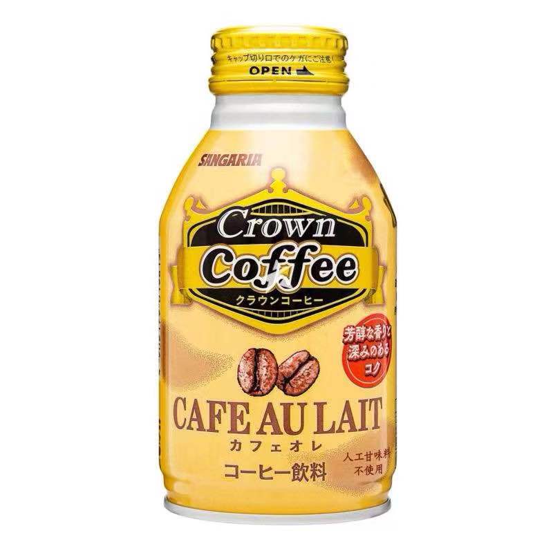 日本sangaria Crown Coffee 黑咖啡 260g