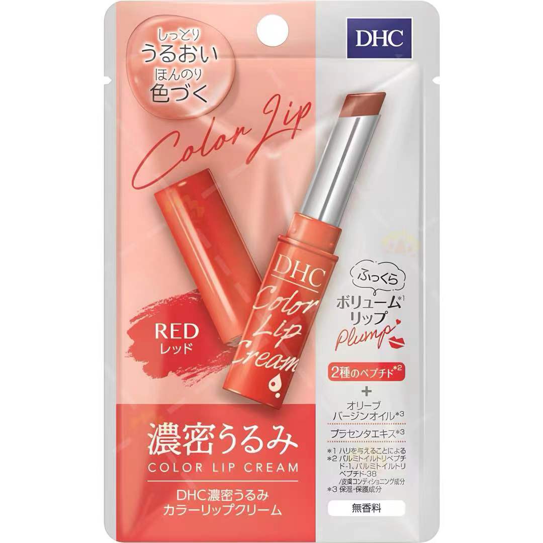 日本DHC變色潤唇膏（紅色）1.5g