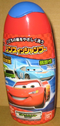 株式會社 萬代．汽車總動員兒童二合一洗髮精